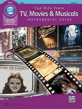 Top Hits from TV, Movies & Musicals Flute BK/CD cover